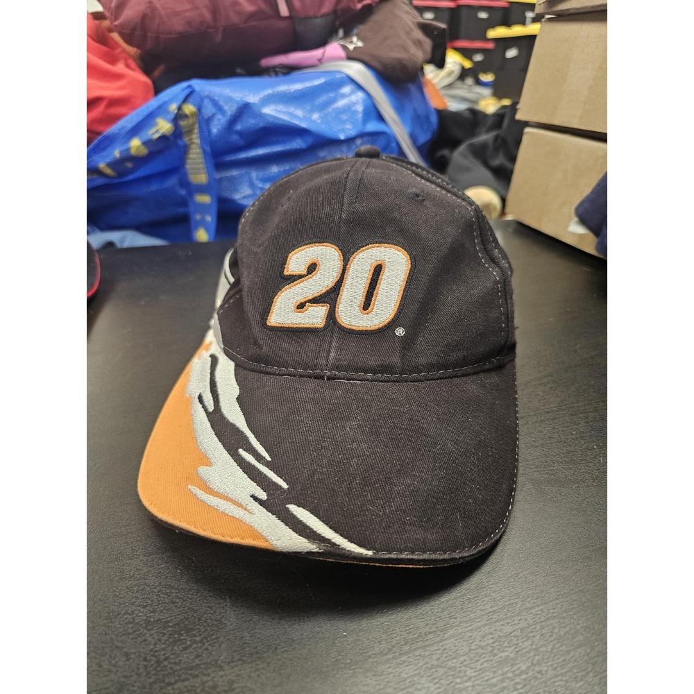 Tony Stewart 20 Home Depot Hat Cap Strap Back Mens One Size Black‎ NASCAR Action